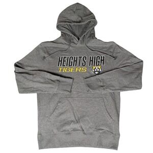 PEL Athletic Grey Heights High‎ Tigers Pullover Hoodie Sweatshirt Mens Size S